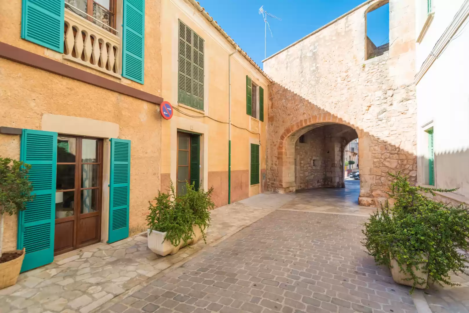 Casco antiguo de Santanyí, Mallorca